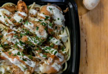 HONEY GARLIC SHRIMP PASTA HONEY GARLIC SHRIMP PASTA